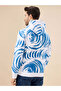Tie-Dye Hooded Three Thread Fleece Sweatshirt - 3