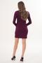 Women's Waist Buckle Detail Modal Dress 260322 - - 5