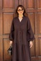 Women's Summer Lined Maxi Muslin Woven Dress - 7