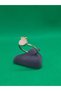 Pink Apple Model Steel Children's Ring with Enamel Embroidery, Yellow Gold Color Plated, Adjustable Size - 3