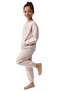 Combed Cotton Mood Girls' Pink Pajama Set Pm9936 - 2