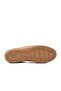 Beige Genuine Leather Anatomical Women's Casual Shoes - 5