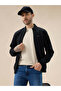Textured Mock Neck Regular Fit Zipper Sweatshirt - 6