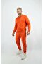 New Season 3 İplik R Ribbed Men's Tracksuit