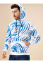Tie-Dye Hooded Three Thread Fleece Sweatshirt - 2