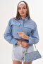 Women's Stripe Patterned Pair Pocketed Short Shirt 260315 - - 2