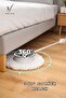 Viewstar Spin Mop Set with Wheels – Stainless Steel Handle, 2 Microfiber Heads, 7 Brushes, 6L Bucke - 3