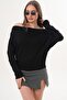 Women's Boat Neck Bat Sleeve Blouse 260277 -