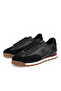 , Men's Genuine Leather Sneakers 1611026Z1020 Black - 5