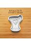 Cocktail 4-Piece Set Cookie and Sugar Dough Mold - 3