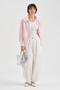 Women's Belt I Elastic Balloon Fit Design Trousers - 5