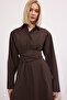 Shirt Dress with Belt Detail - 4