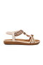 White Women's Flat Sandals