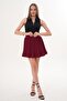 Women's Pleated Short Skirt 260323 - - 2
