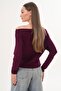 Women's Boat Neck Bat Sleeve Blouse 260277 - - 5