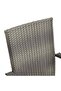 Stackable Outdoor Chairs 4 pcs Grey Poly Rattan - 6