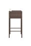 Bar Stools 2 pcs with Cushions Brown Poly Rattan - 4