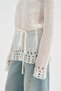 Women's Knitwear Knitted Waist Belt Detail Long Sleeve Design Blouse - 8