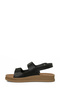 325625.Z6Fx Black Women's Flat Shoes Sandals - 3
