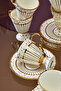 Nazenin 6-Person 90 ml Porcelain Coffee Cup Set Ckr3863 - 4