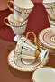 Nazenin 6-Person 90 ml Porcelain Coffee Cup Set Ckr3863 - 5