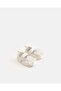Baby Beige Flower Patch Pram Shoes - 2