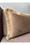 Imported İ Silk a Velvet Brown Color Püs Tasseled Rlent Case 30X50 - 6