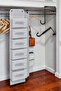 6-Tier Children's Room Bathroom Hanging Shelf Organizer Storage Bin - 6