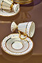 Nazenin 6-Person 90 ml Porcelain Coffee Cup Set Ckr3863 - 8