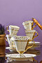 Nazenin 6-Person 90 ml Porcelain Coffee Cup Set Ckr3863 - 6