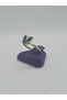 Butterfly Steel Children's Ring with Colorful Enamel Embroidery, Yellow Gold Color Plated, Adjustable Size - 3