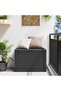 Garden Storage Box Anthracite 78x44x55 cm