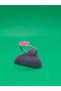Pink Carrot Figured Steel Children's Ring with Enamel Embroidery, Yellow Gold Color Plated, Adjustable Size - 4