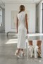 Platform Shoes White Skin Pearl Ankle Mesh Bridal Wedding Evening Dress Shoes Evening Party Shoes - 3