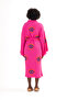 100% Organic Cotton Moon Pattern Printed Muslin Kimono Kaftan, Dressing Gown - 5
