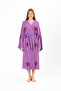 100% Organic Cotton Moon Pattern Printed Muslin Kimono Kaftan, Bathrobe, Dressing Gown - 4