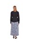 Black Belt Detailed Pleated Skirt Suit - 7