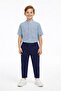 Limi̇ Boy Soft Do Textured Eket Shirt Pants 3-Piece Set - 2