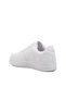 White Lace-Up Men's Sports Shoes - 4