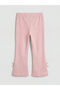 Nevavm Girls' Spanish Flared Leggings with Bow Detail - 3