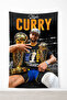 Stephen Curry Golden State Wall Tapestry– High-Quality Fabric, Gamer Room Decor Tapestry Wall Rug Si - 2