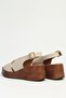 Women's Beige Heeled Shoes Pc-55686 - 4