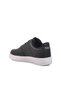 Black and White Lace-Up Men's Sports Shoes - 4