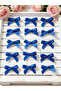 Pack of 15 - Blue Bow Hair Clips
