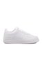 White Lace-Up Men's Sports Shoes
