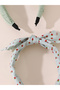 Pack of 2 - Green Strawberry Print Lace Headband - 4