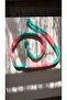 Skinny Atki Thin Long Hand-Knitted Scarf - 2