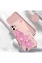 iPhone 12 Compatible Floral Print Liquid Silicone Case, Full Protection, Soft and Comfortable, High Quality