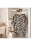 100% Cotton 3-6-9 Months Bandanali Shoulder Ruffle Leopard Printed Piece Jumpsuit Set 2-Piece Set Baby&Child Set - 5