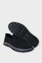 Men's Breathable Knitwear Sneakers Shoes Black - 5